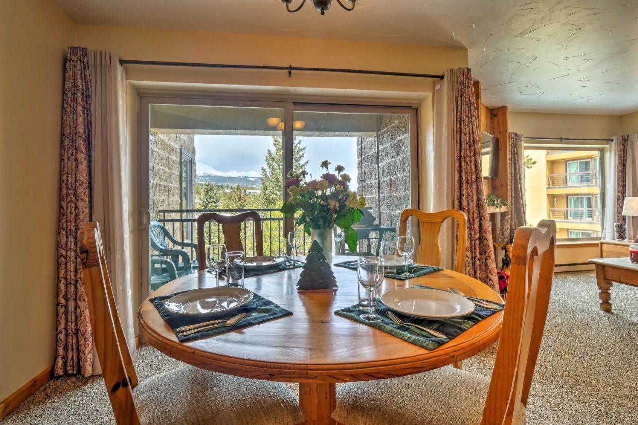 Cozy Ski-Inandski-Out Breckenridge Condo Mtn Views! Exterior foto