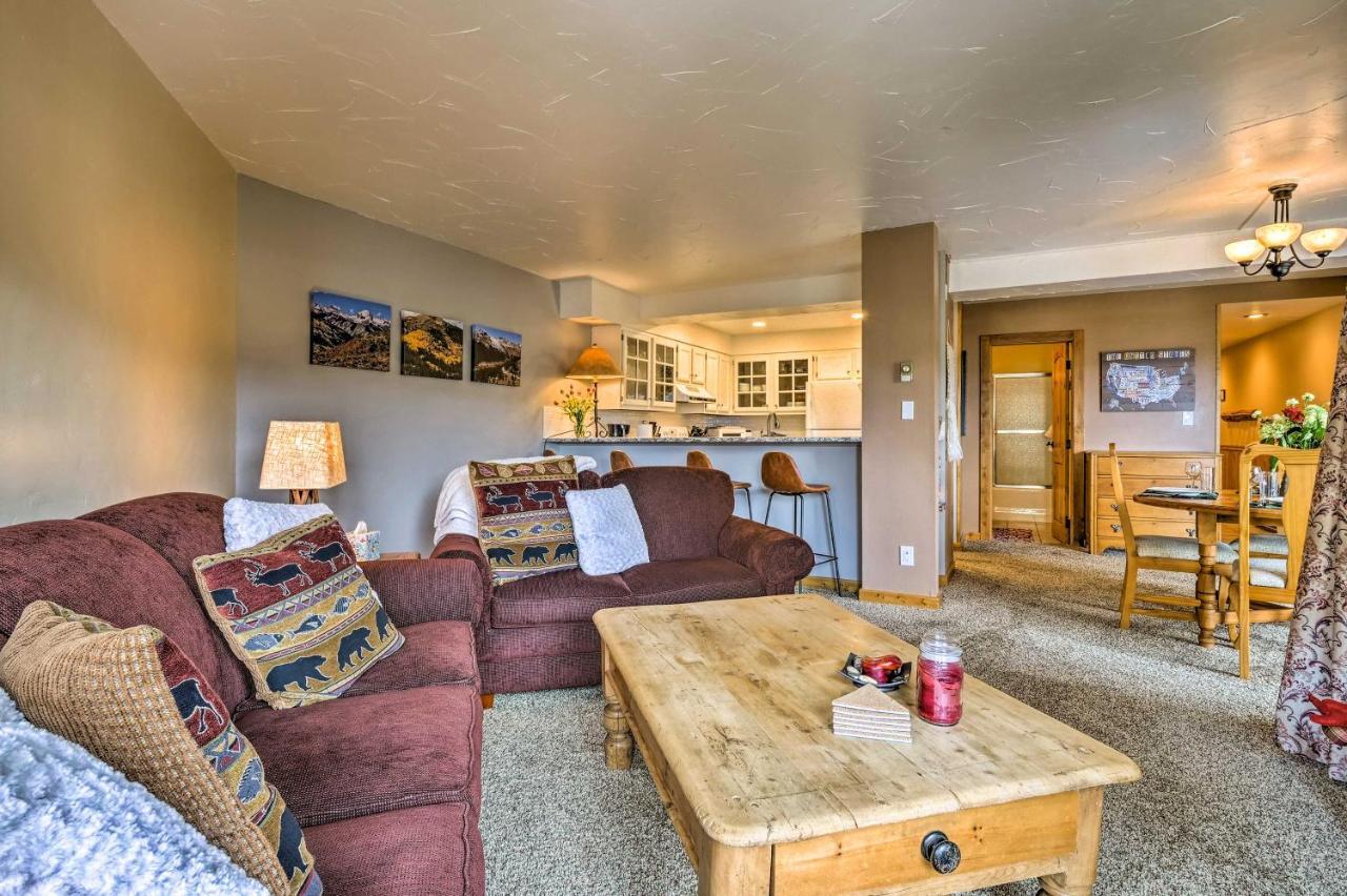 Cozy Ski-Inandski-Out Breckenridge Condo Mtn Views! Exterior foto