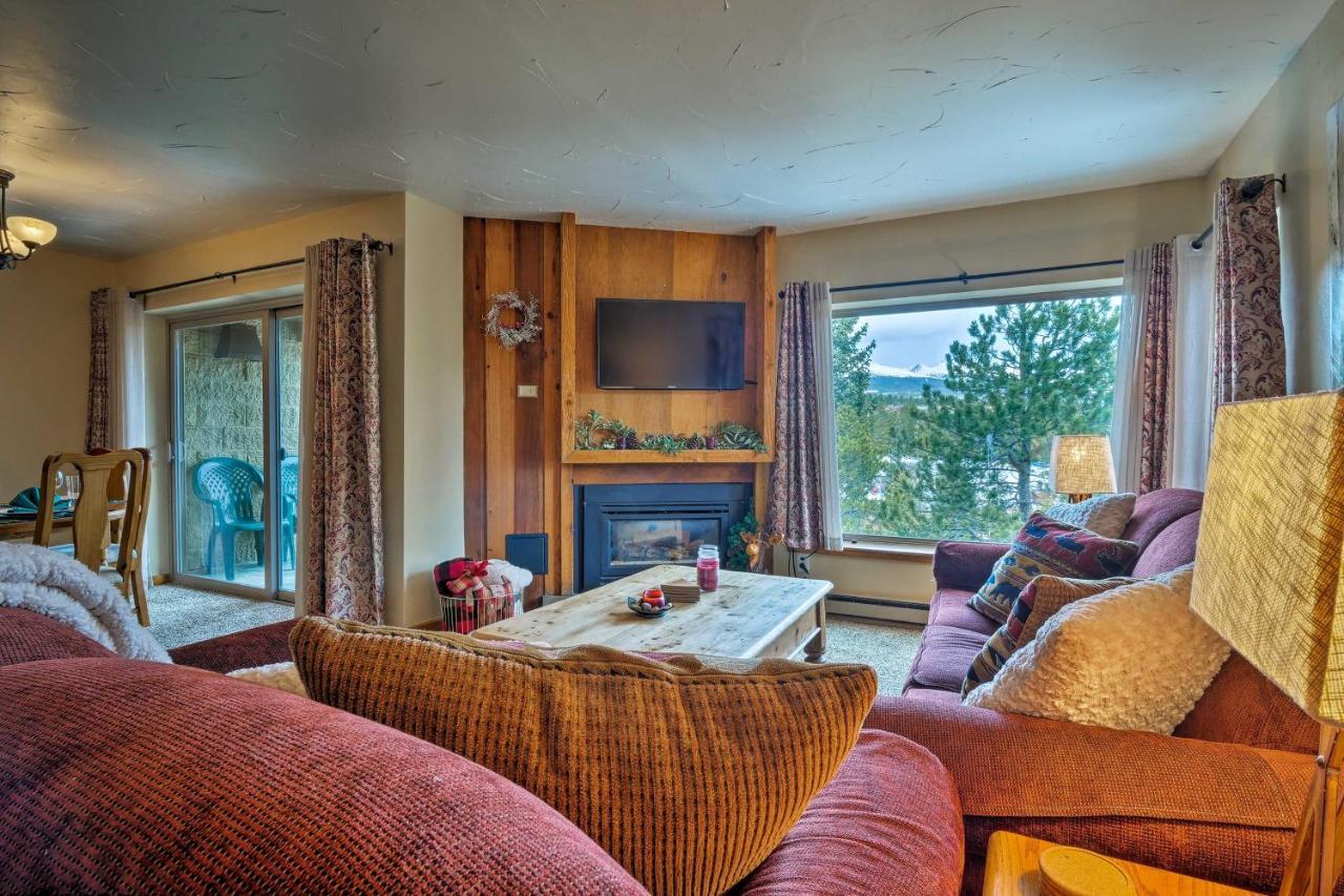 Cozy Ski-Inandski-Out Breckenridge Condo Mtn Views! Exterior foto