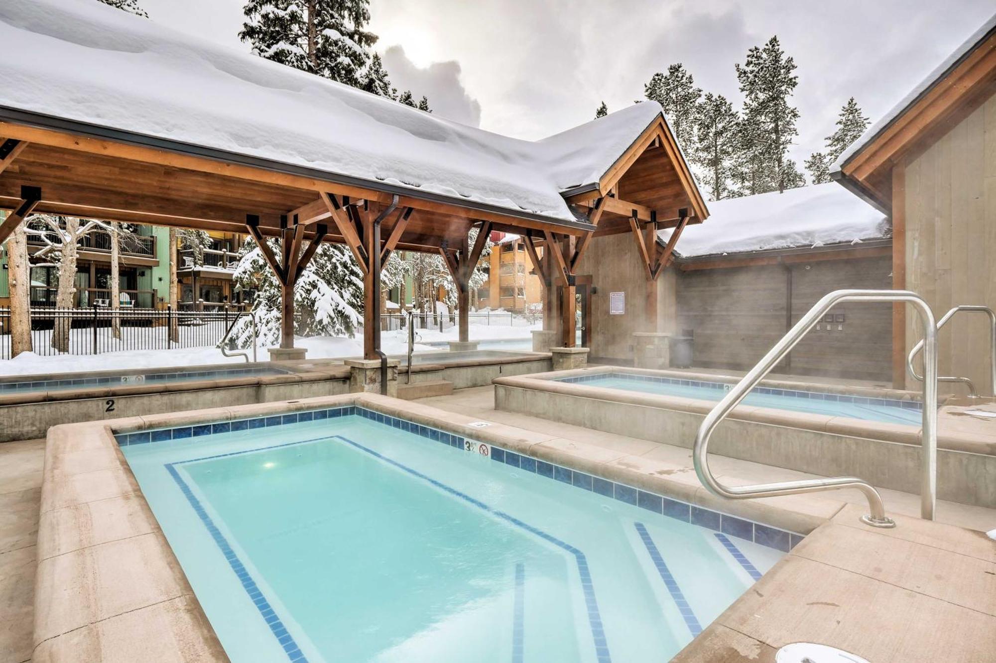 Cozy Ski-Inandski-Out Breckenridge Condo Mtn Views! Exterior foto