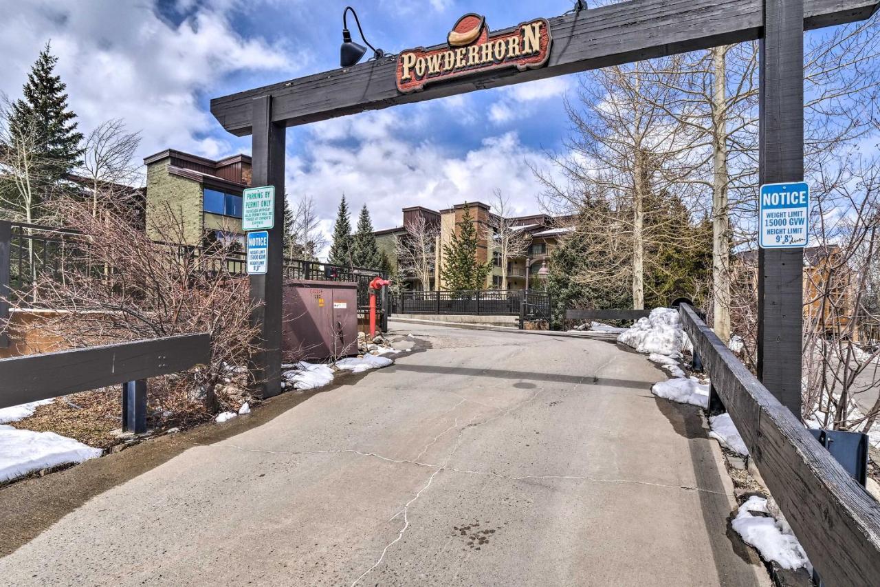 Cozy Ski-Inandski-Out Breckenridge Condo Mtn Views! Exterior foto